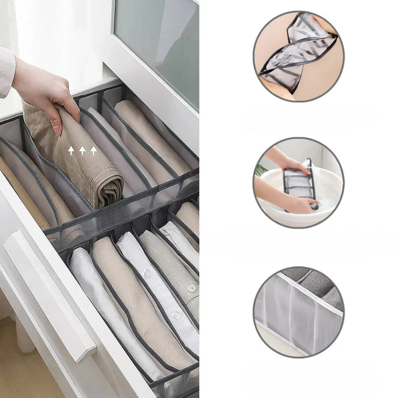 Faltbare Aufbewahrungsboxen für eine optimale Organisation