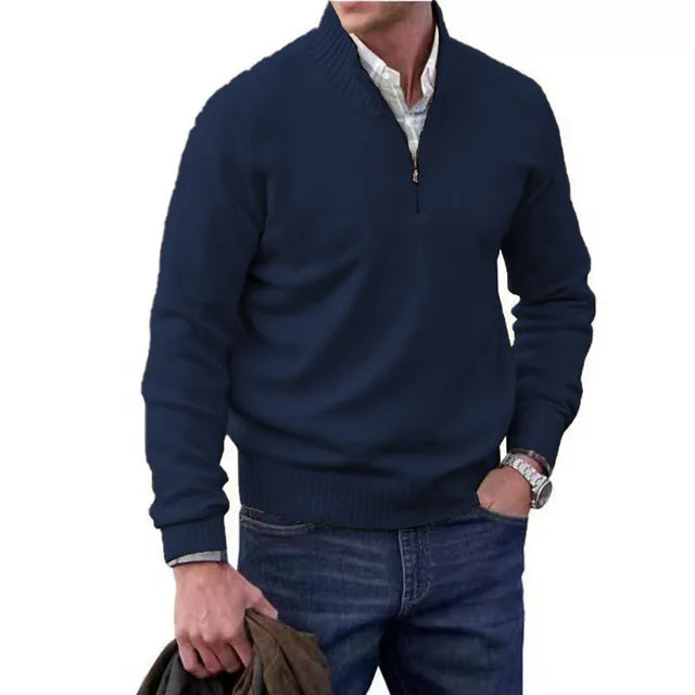 Katimy ™ Wool Elegance: The Knitted Man for Men