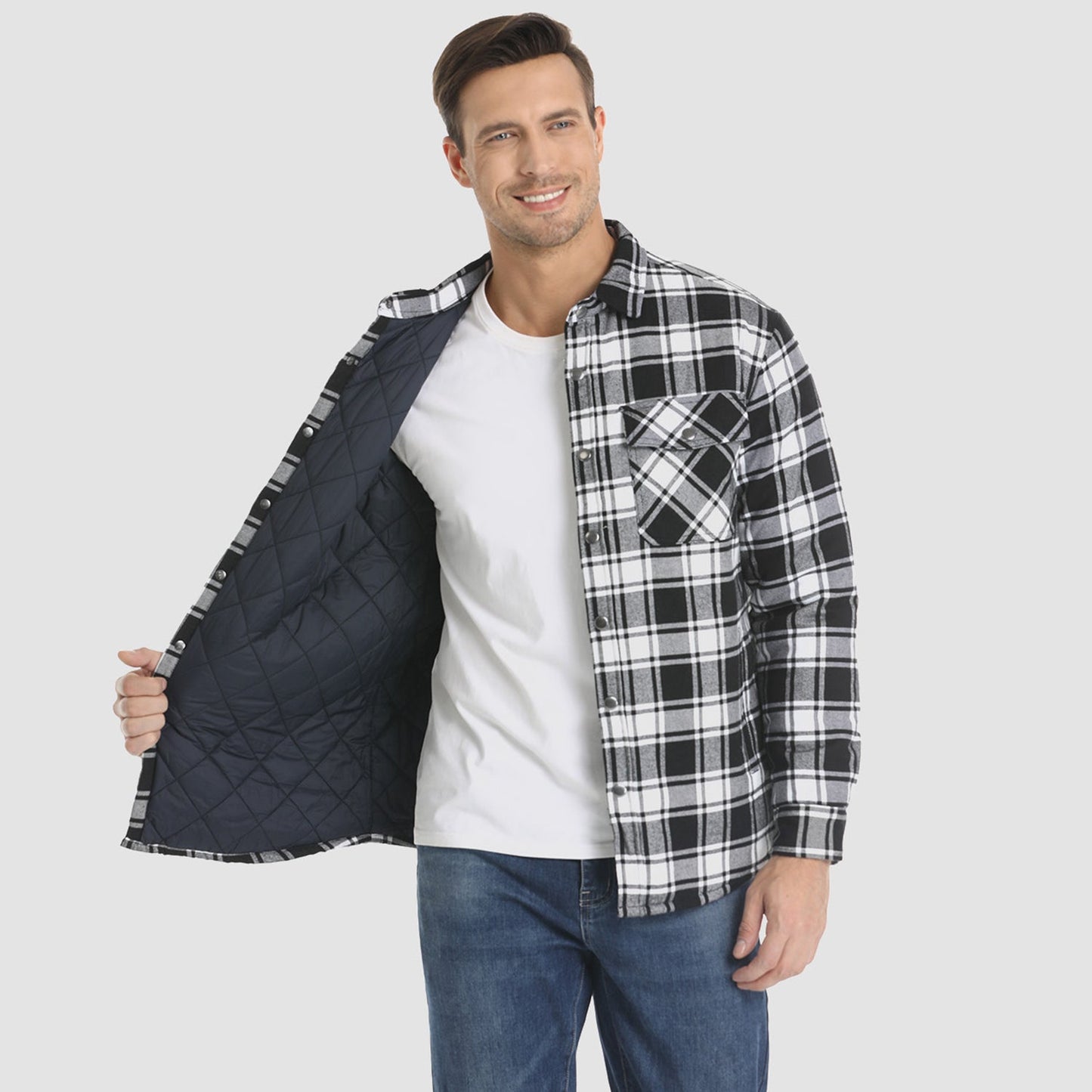 Liam - Chaqueta Lumberjack de primera calidad