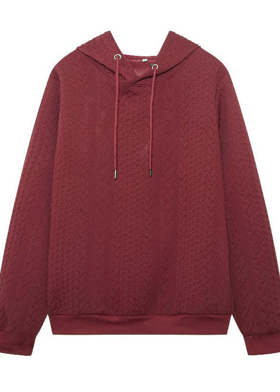 Sweat à capuche jacquard : confort et style réunis